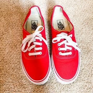 Red Vans